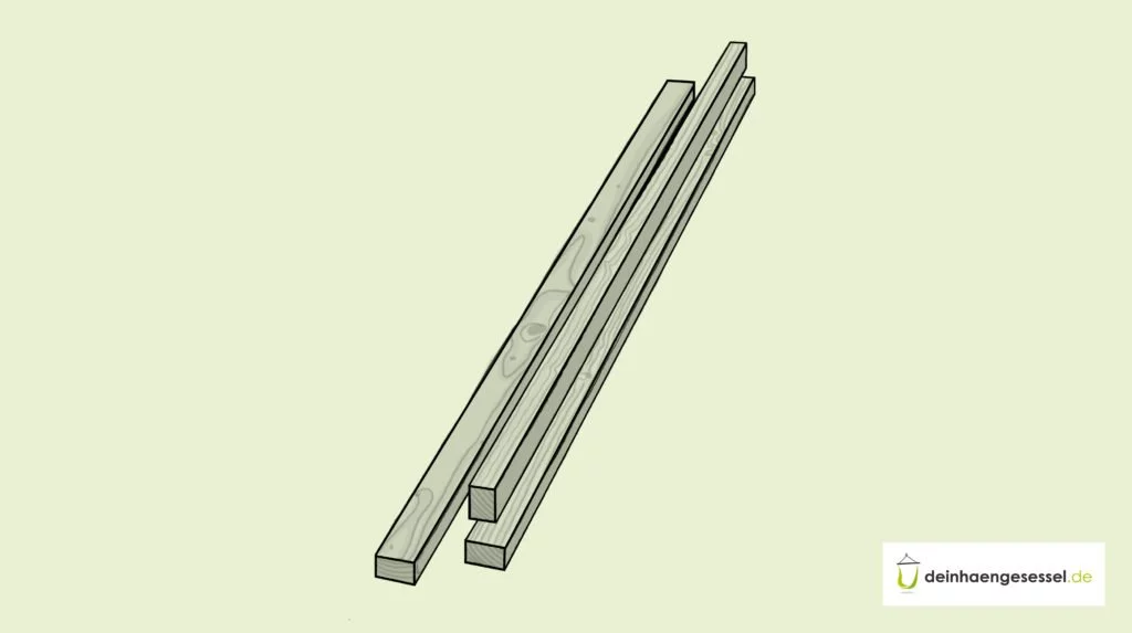 Hängesesselgestell selber bauen Indoor & OutdoorVariante